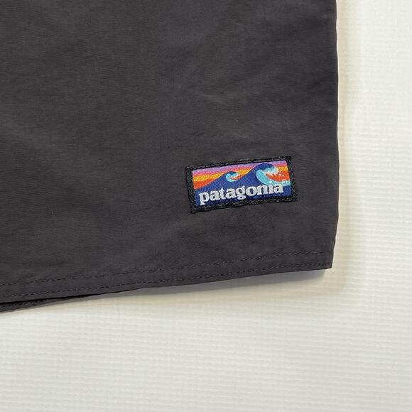 Patagonia Mens Wavefarer Board Shorts Size 40 Gray Blue Nylon Style 86622 - Picture 2 of 12